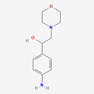 1-(4-Amino-phenyl)-2-morpholin-4-yl-ethanol