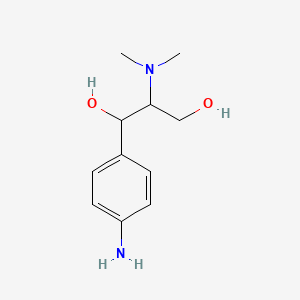 1-(4-Aminophenyl)-2-(dimethylamino)propane-1,3-diol