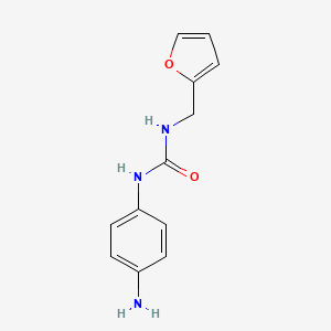 1-(4-Aminophenyl)-3-(furan-2-ylmethyl)urea