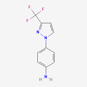 1-(4-Aminophenyl)-3-(trifluoromethyl)pyrazole