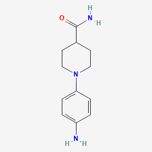 1-(4-Aminophenyl)piperidine-4-carboxamide