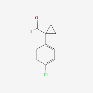 1-(4-Chlorophenyl)cyclopropanecarbaldehyde