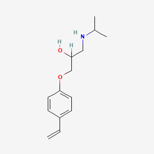 1-(4-Ethenylphenoxy)-3-[(1-methylethyl)amino]-2-propanole