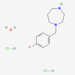 1-(4-Fluorobenzyl)-1,4-diazepane dihydrochloride hydrate