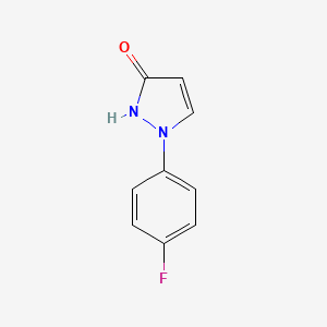 1-(4-Fluorophenyl)-3-hydroxy-1H-pyrazole