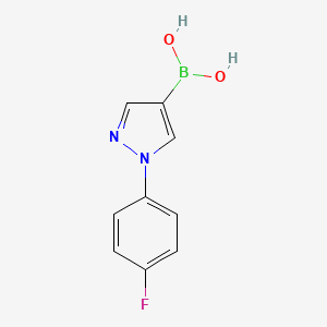 1-(4-Fluorophenyl)pyrazole-4-boronic Acid