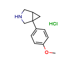 1-(4-Methoxyphenyl)-3-azabicyclo[3.1.0]hexane Hydrochloride
