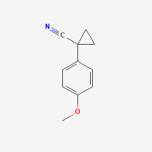1-(4-Methoxyphenyl)cyclopropanecarbonitrile