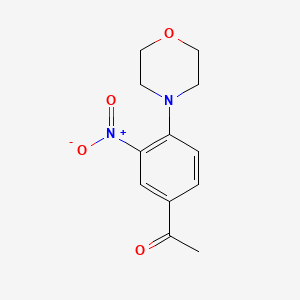 1-(4-Morpholino-3-nitrophenyl)-1-ethanone
