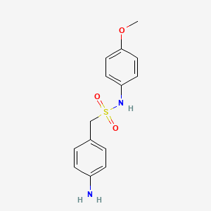 1-(4-aminophenyl)-N-(4-methoxyphenyl)methanesulfonamide