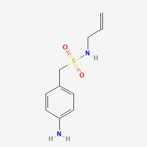 1-(4-aminophenyl)-N-(prop-2-en-1-yl)methanesulfonamide