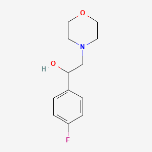 1-(4-fluorophenyl)-2-morpholino-1-ethanol
