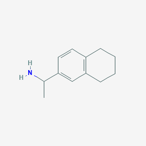 1-(5,6,7,8-Tetrahydro-naphthalen-2-yl)-ethylamine