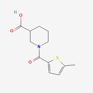 1-(5-Methylthiophene-2-carbonyl)piperidine-3-carboxylic acid