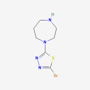 1-(5-bromo-1,3,4-thiadiazol-2-yl)-1,4-diazepane