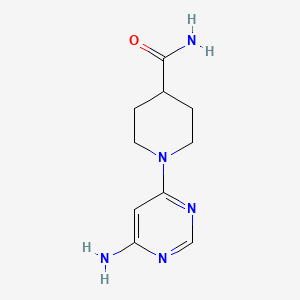 1-(6-Aminopyrimidin-4-yl)piperidine-4-carboxamide