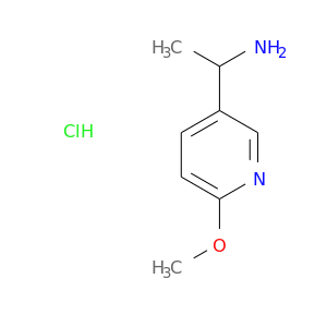 1-(6-methoxypyridin-3-yl)ethan-1-amine hydrochloride(Amines)