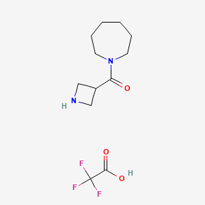 1-(Azetidin-3-ylcarbonyl)azepane trifluoroacetate