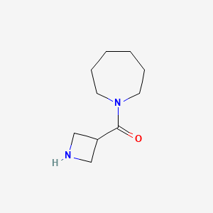 1-(Azetidine-3-carbonyl)azepane