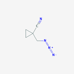 1-(Azidomethyl)cyclopropanecarbonitrile
