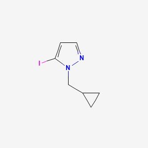 1-(Cyclopropylmethyl)-5-iodopyrazole