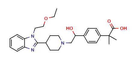 1’-Hydroxy Bilastine