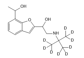 1'-Hydroxy Bufuralol-d9 (Mixture of Diastereomers)
