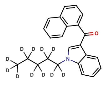 1-(Pentyl-d11)-3-(1-naphthoyl)indoleJWH 018-d11