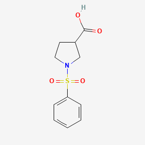 1-(Phenylsulfonyl)-3-pyrrolidinecarboxylic Acid