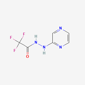 1-(Pyrazin-2-yl)-2-trifluoroacetyl Hydrazine