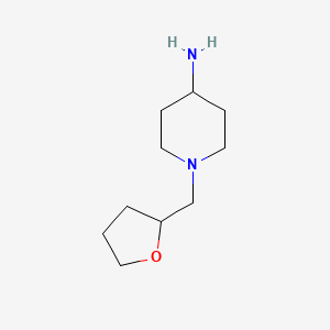 1-(Tetrahydrofuran-2-ylmethyl)piperidin-4-amine dihydrochloride