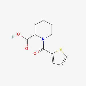 1-(Thiophene-2-carbonyl)piperidine-2-carboxylic acid
