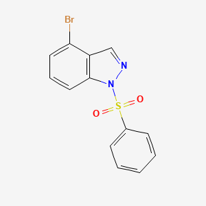 1-(benzenesulfonyl)-4-bromo-1H-indazole