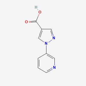 1-(pyridin-3-yl)-1H-pyrazole-4-carboxylic acid