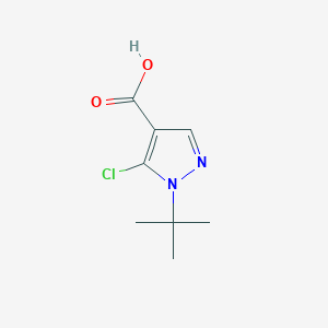 1-(tert-Butyl)-5-chloro-1H-pyrazole-4-carboxylic acid