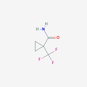 1-(trifluoromethyl)cyclopropane-1-carboxamide