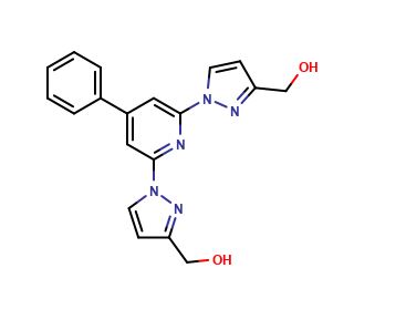 1,1′-(4-Phenyl-2,6-pyridinediyl)bis[1H-pyrazole-3-methanol]