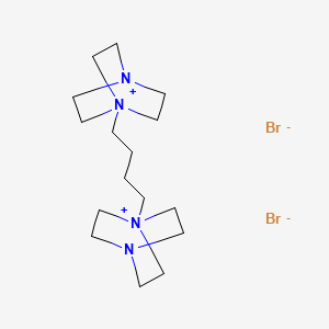1,1'-(Butane-1,4-diyl)bis[4-aza-1-azoniabicyclo[2.2.2]octane] Dibromide