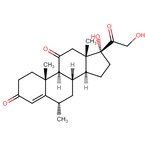 1,2-Dihydro 11-Keto Methylprednisolone