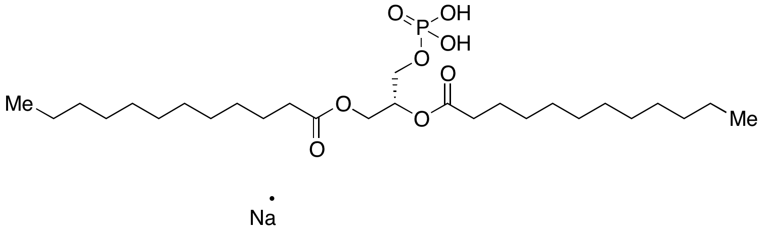 1,2-Dilauroyl-sn-glycero-3-phosphate (Sodium Salt)