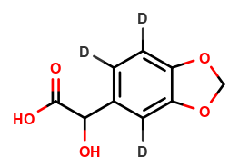1,3-Benzodioxole-5-glycolic Acid-d3