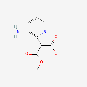 1,3-Dimethyl 2-(3-aminopyridin-2-yl)propanedioate