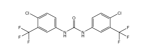 1,3-bis(4-chloro-3-(trifluoromethyl)phenyl)urea