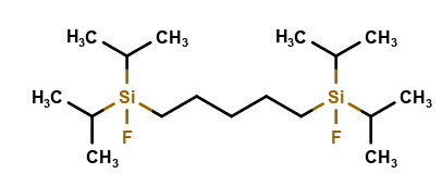 1,5-bis(fluorodiisopropylsilyl)pentane