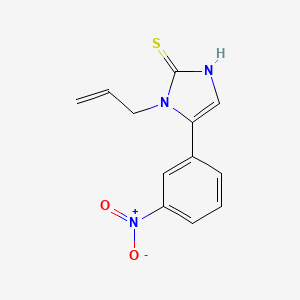 1-Allyl-5-(3-nitrophenyl)-1H-imidazole-2-thiol