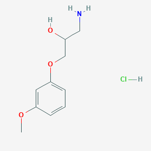 1-Amino-3-(3-methoxyphenoxy)-2-propanol hydrochloride
