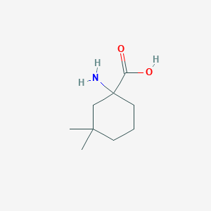 1-Amino-3,3-dimethylcyclohexane-1-carboxylic acid