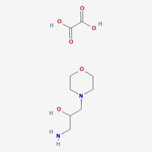 1-Amino-3-morpholin-4-ylpropan-2-ol oxalate