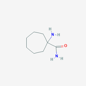 1-Aminocycloheptanecarboxamide