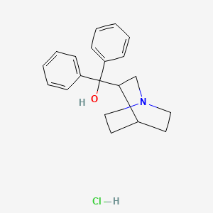1-Azabicyclo[2.2.2]oct-3-yl(diphenyl)methanol hydrochloride